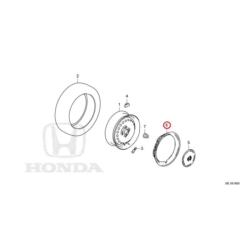 [NEW] JDM HONDA N-BOX JOY JF5 2025 Tire/Wheel Disc GENUINE OEM - Image 44