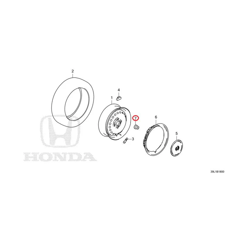 [NEW] JDM HONDA N-BOX JOY JF5 2025 Tire/Wheel Disc GENUINE OEM - Image 45