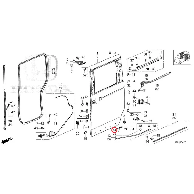 [NEW] JDM HONDA N-BOX JOY JF6 2025 Sliding Door Panel GENUINE OEM - Image 16