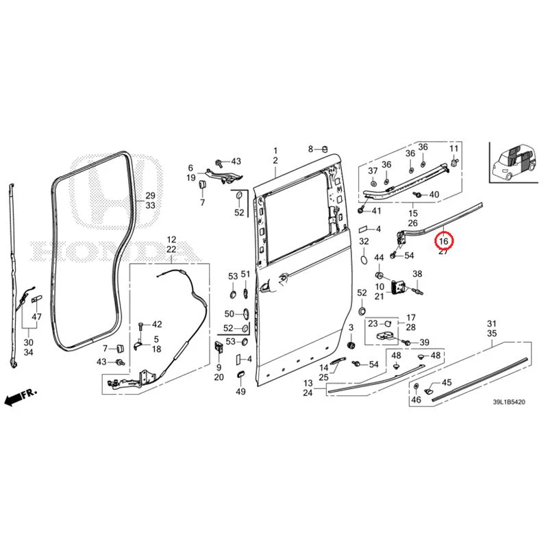 [NEW] JDM HONDA N-BOX JOY JF6 2025 Sliding Door Panel GENUINE OEM - Image 19