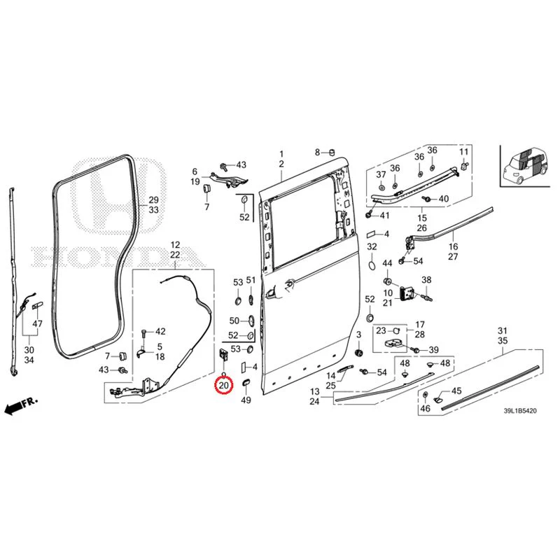 [NEW] JDM HONDA N-BOX JOY JF6 2025 Sliding Door Panel GENUINE OEM - Image 23