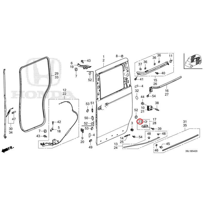 [NEW] JDM HONDA N-BOX JOY JF6 2025 Sliding Door Panel GENUINE OEM - Image 26