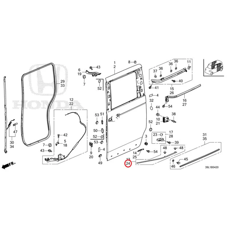 [NEW] JDM HONDA N-BOX JOY JF6 2025 Sliding Door Panel GENUINE OEM - Image 27