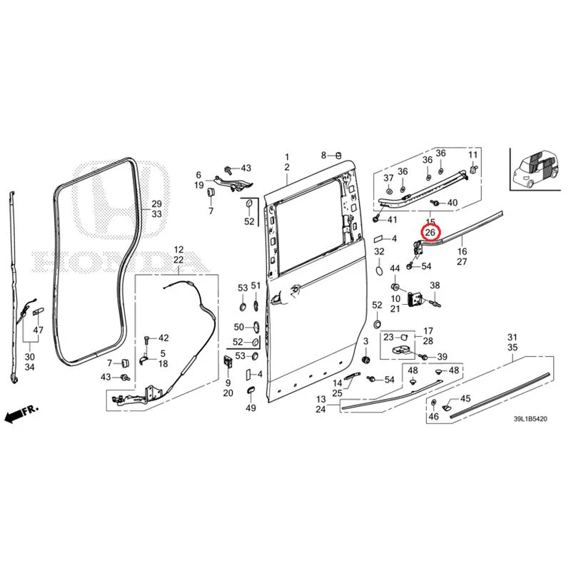 [NEW] JDM HONDA N-BOX JOY JF6 2025 Sliding Door Panel GENUINE OEM - Image 29