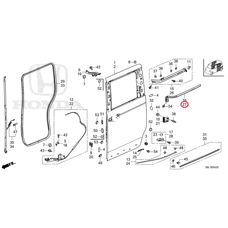 [NEW] JDM HONDA N-BOX JOY JF6 2025 Sliding Door Panel GENUINE OEM - Image 30