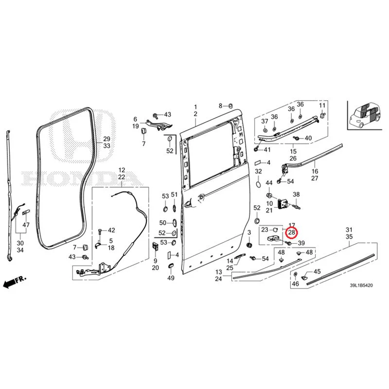 [NEW] JDM HONDA N-BOX JOY JF6 2025 Sliding Door Panel GENUINE OEM - Image 31