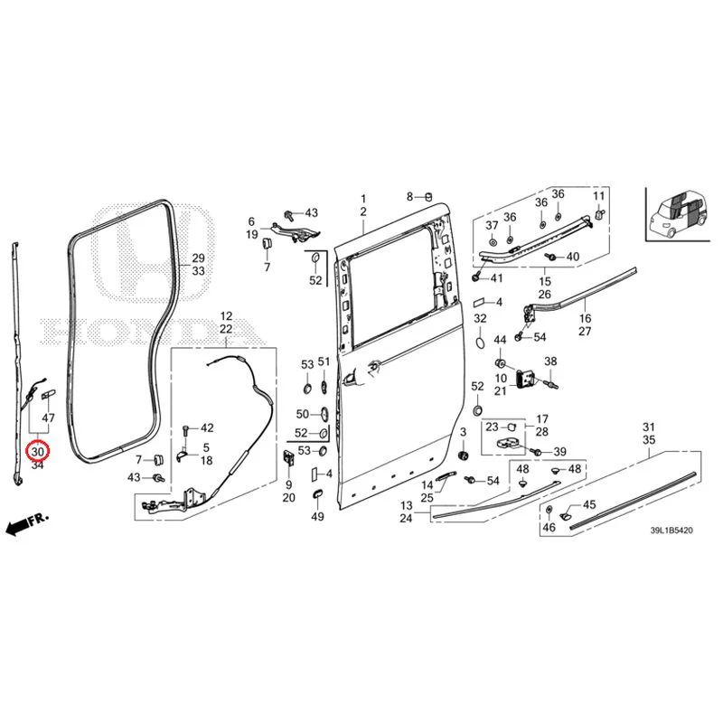 [NEW] JDM HONDA N-BOX JOY JF6 2025 Sliding Door Panel GENUINE OEM - Image 33