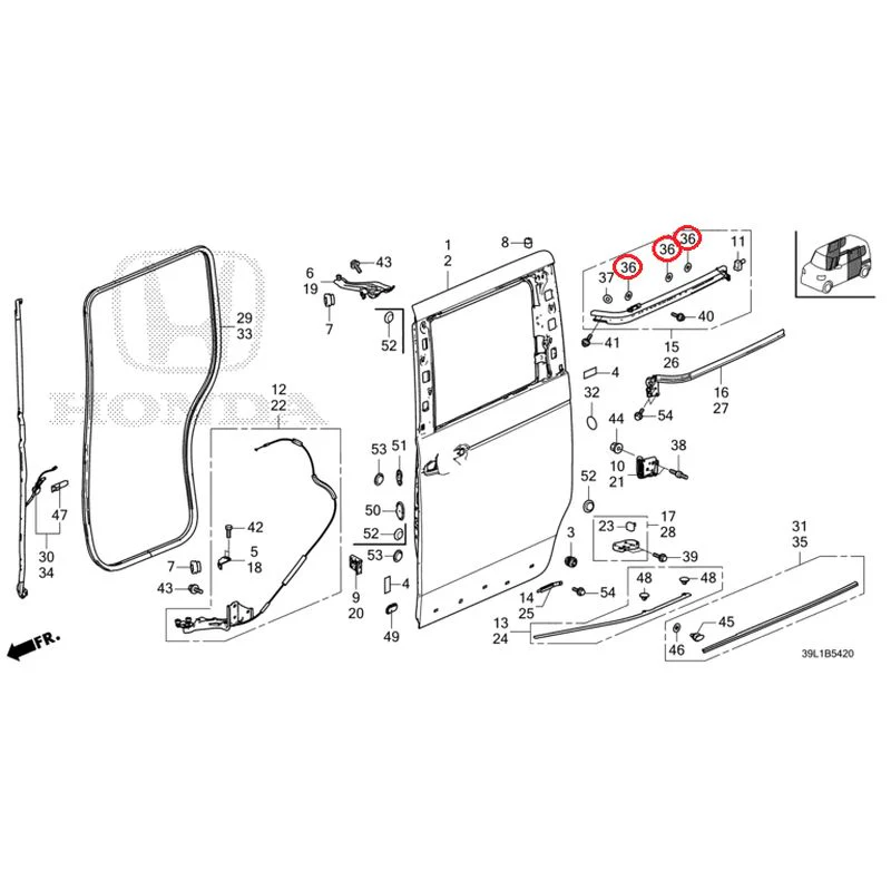 [NEW] JDM HONDA N-BOX JOY JF6 2025 Sliding Door Panel GENUINE OEM - Image 39