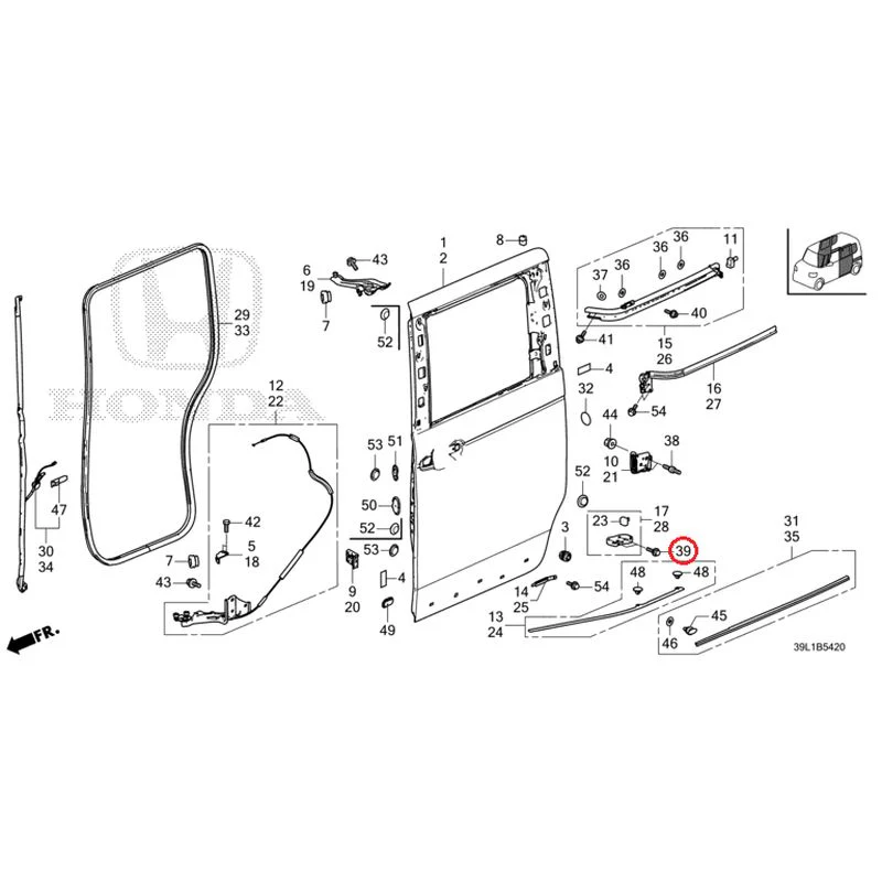 [NEW] JDM HONDA N-BOX JOY JF6 2025 Sliding Door Panel GENUINE OEM - Image 42