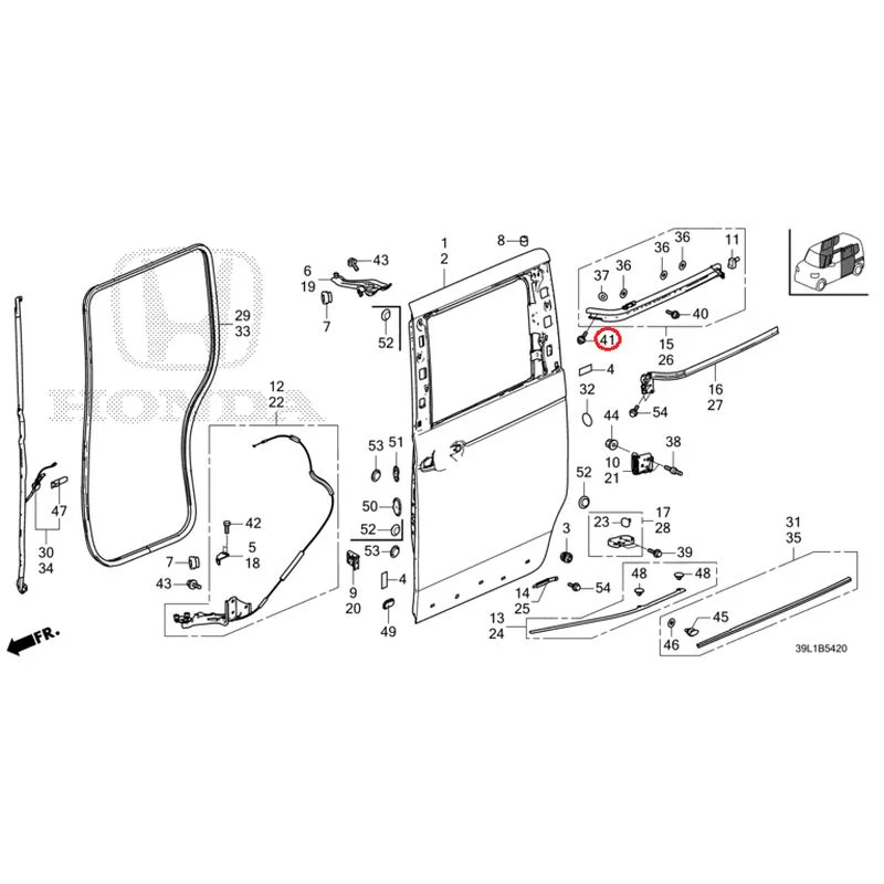 [NEW] JDM HONDA N-BOX JOY JF6 2025 Sliding Door Panel GENUINE OEM - Image 44