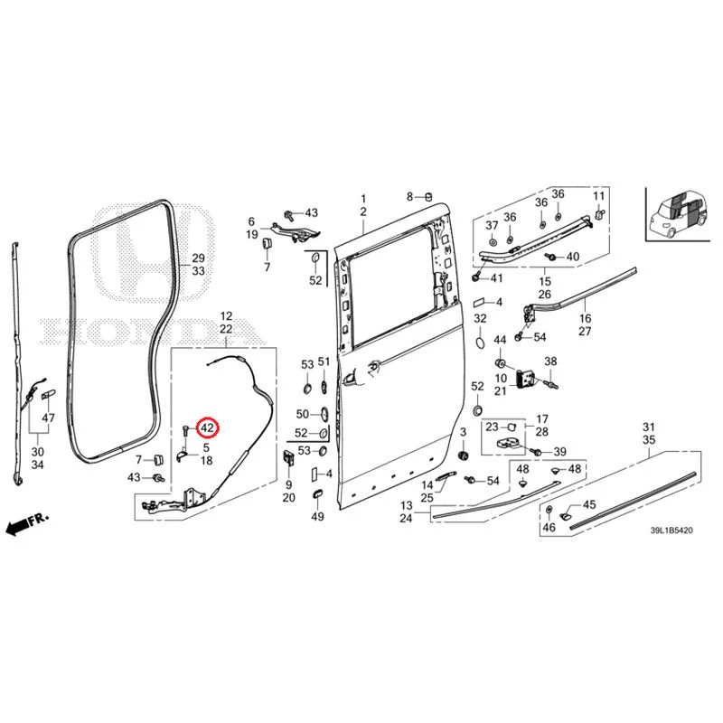 [NEW] JDM HONDA N-BOX JOY JF6 2025 Sliding Door Panel GENUINE OEM - Image 45