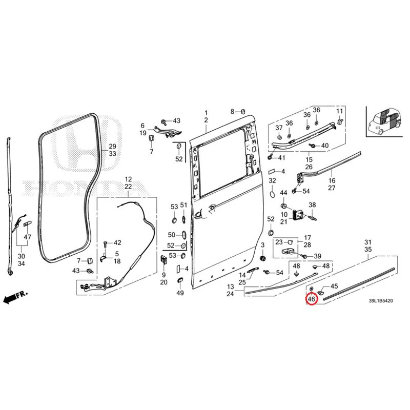 [NEW] JDM HONDA N-BOX JOY JF6 2025 Sliding Door Panel GENUINE OEM - Image 49