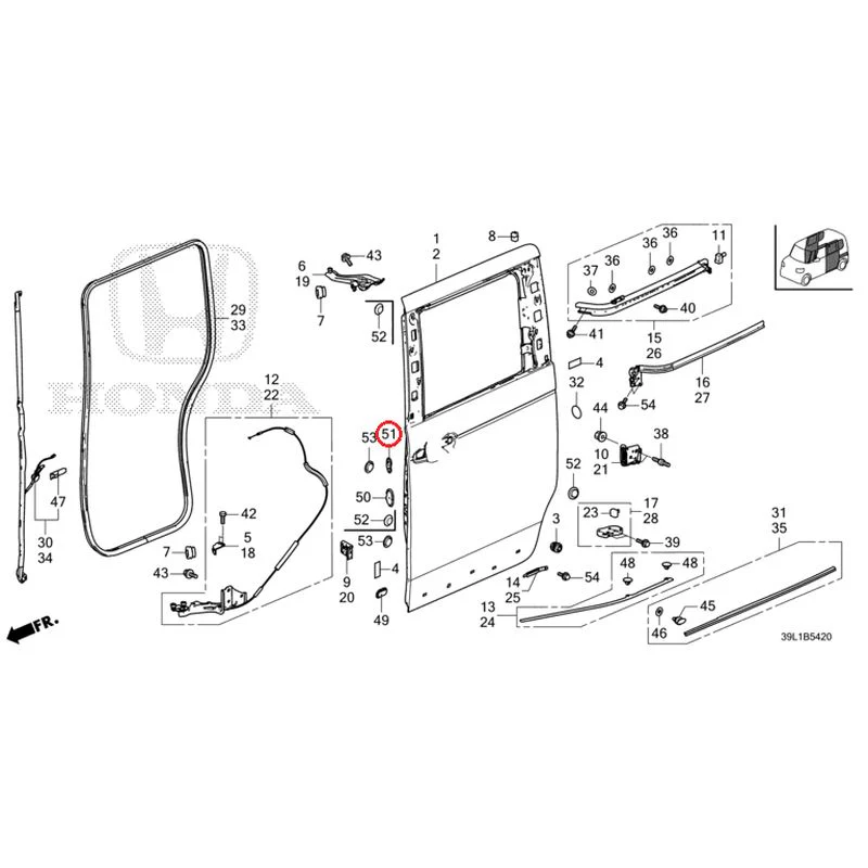 [NEW] JDM HONDA N-BOX JOY JF6 2025 Sliding Door Panel GENUINE OEM - Image 54