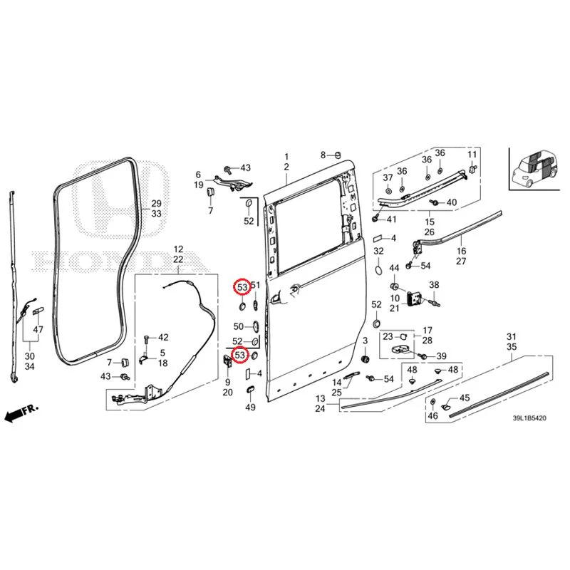 [NEW] JDM HONDA N-BOX JOY JF6 2025 Sliding Door Panel GENUINE OEM - Image 56