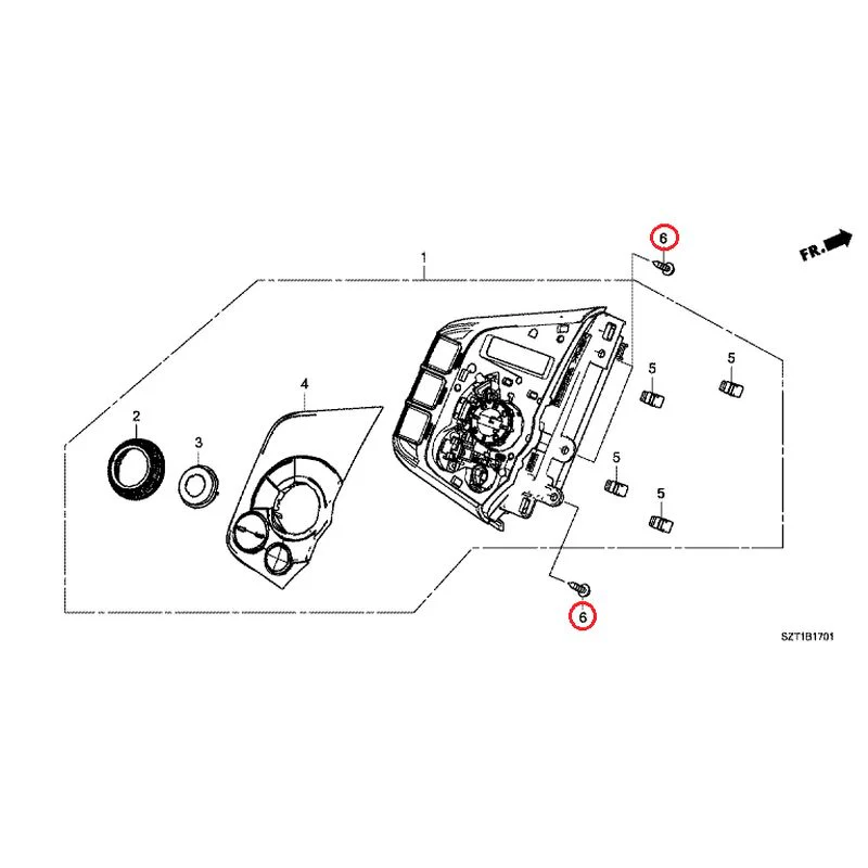 [NEW] JDM HONDA CR-Z ZF1 2012 Auto Air Conditioner Control GENUINE OEM - Image 10