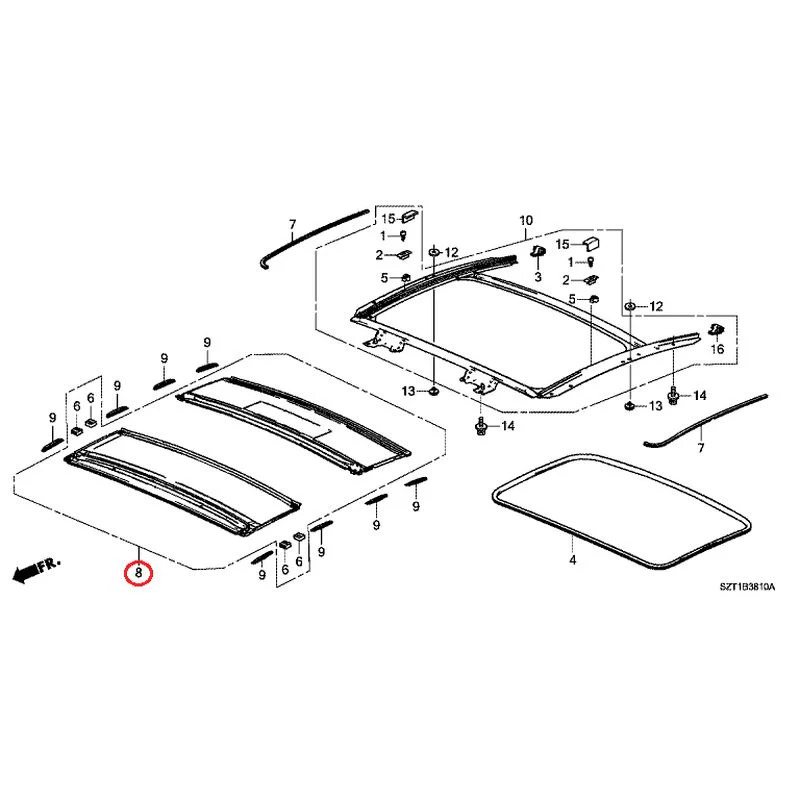 [NEW] JDM HONDA CR-Z ZF1 2012 Sunshade GENUINE OEM - Image 11