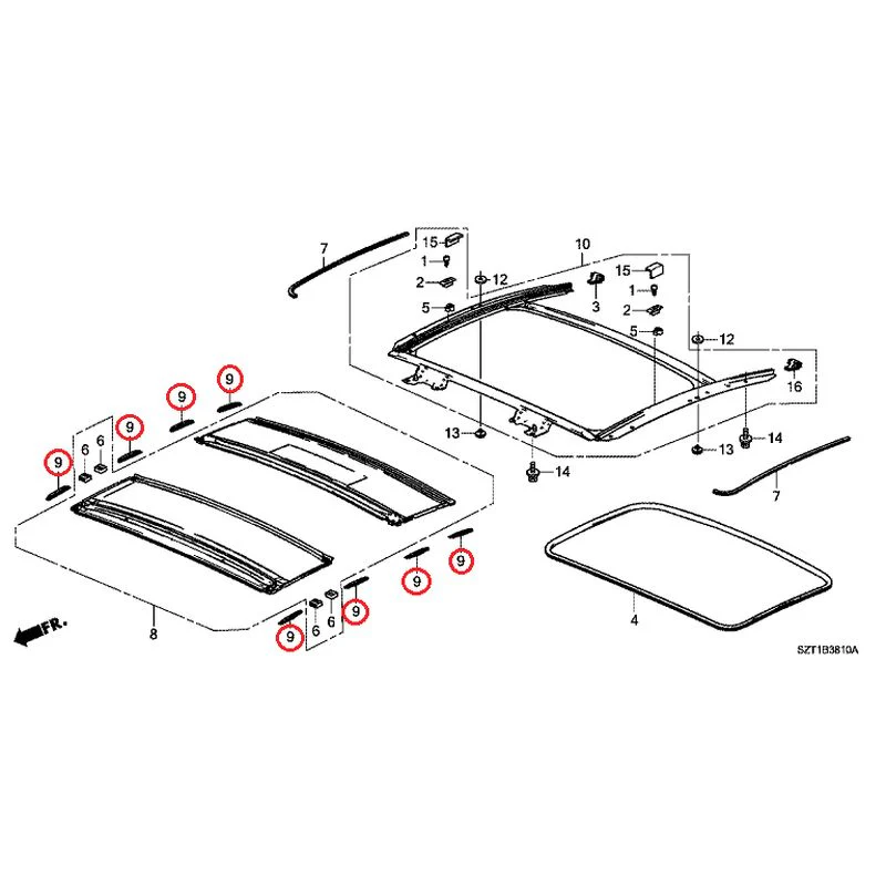 [NEW] JDM HONDA CR-Z ZF1 2012 Sunshade GENUINE OEM - Image 12