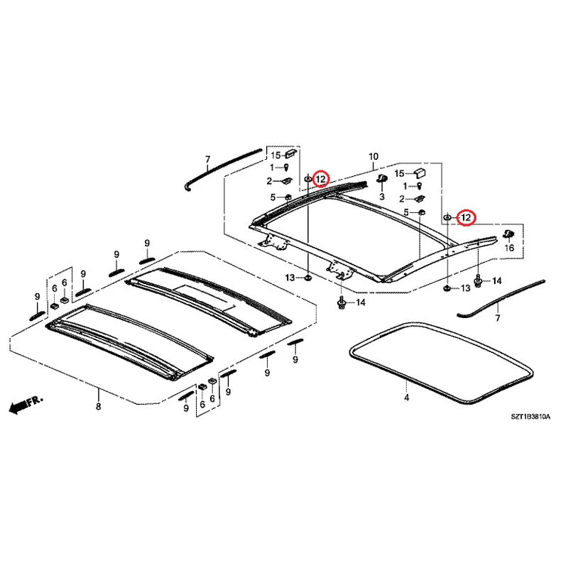 [NEW] JDM HONDA CR-Z ZF1 2012 Sunshade GENUINE OEM - Image 14