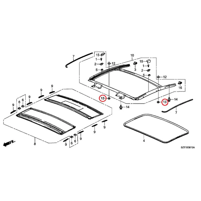 [NEW] JDM HONDA CR-Z ZF1 2012 Sunshade GENUINE OEM - Image 15