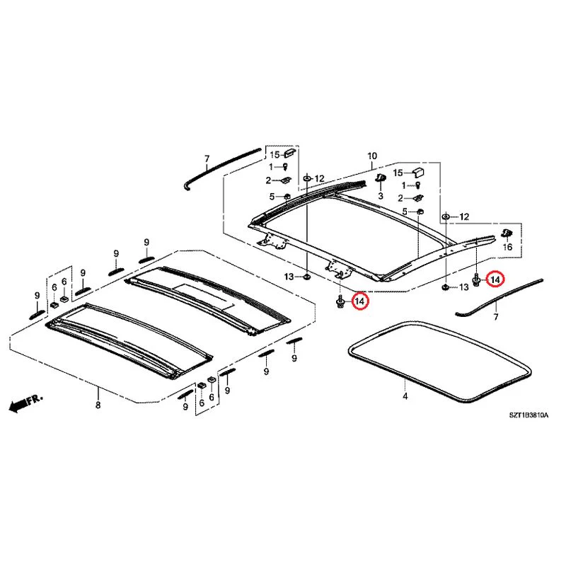 [NEW] JDM HONDA CR-Z ZF1 2012 Sunshade GENUINE OEM - Image 16