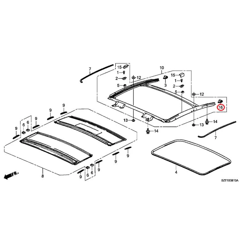 [NEW] JDM HONDA CR-Z ZF1 2012 Sunshade GENUINE OEM - Image 18