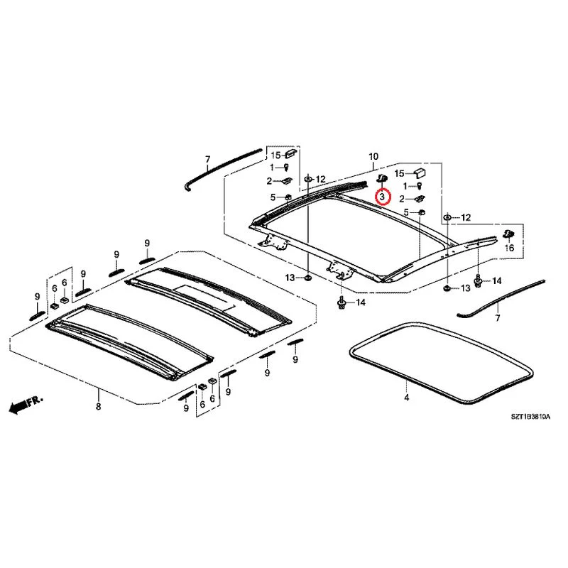 [NEW] JDM HONDA CR-Z ZF1 2012 Sunshade GENUINE OEM - Image 4
