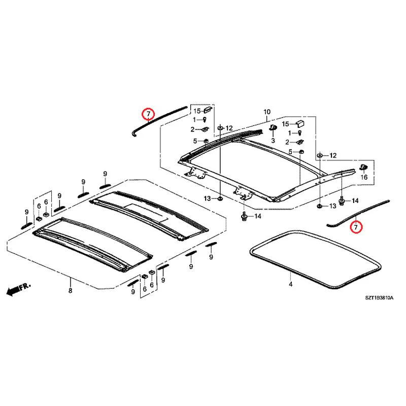 [NEW] JDM HONDA CR-Z ZF1 2012 Sunshade GENUINE OEM - Image 9