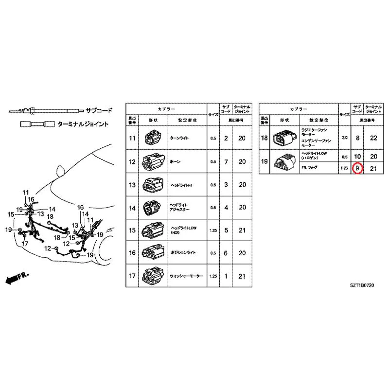 [NEW] JDM HONDA CR-Z ZF1 2012 Electrical Connector (Front) GENUINE OEM - Image 10