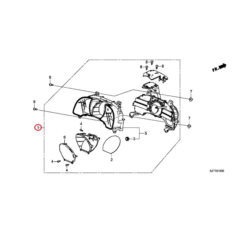 [NEW] JDM HONDA CR-Z ZF1 2012 Meter GENUINE OEM - Image 2