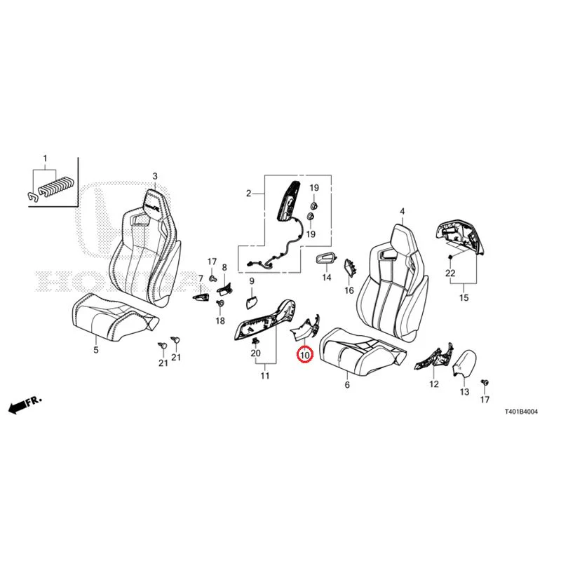 [NEW] JDM HONDA CIVIC FL5 2025 Front Seat (Driver Side) (Type R) GENUINE OEM - Image 11