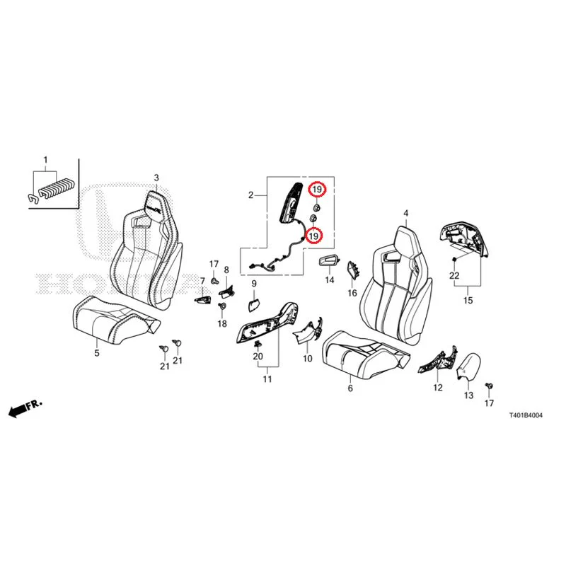 [NEW] JDM HONDA CIVIC FL5 2025 Front Seat (Driver Side) (Type R) GENUINE OEM - Image 20
