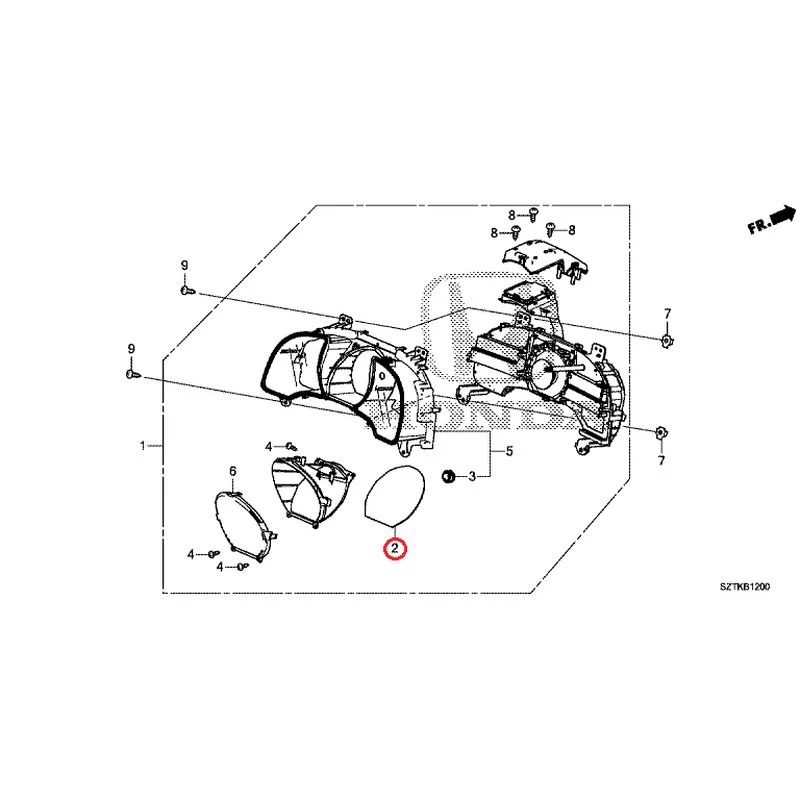 [NEW] JDM HONDA CR-Z ZF2 2014 Meter GENUINE OEM - Image 3