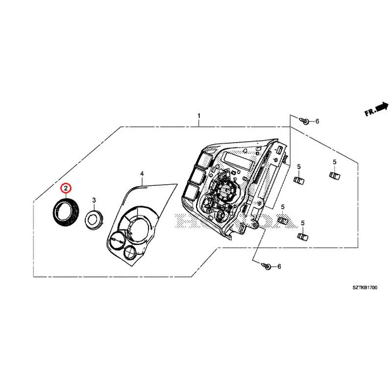 [NEW] JDM HONDA CR-Z ZF2 2014 Auto Air Conditioner Control GENUINE OEM - Image 3