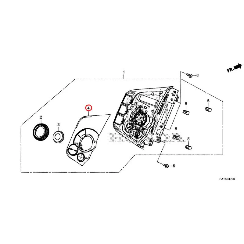 [NEW] JDM HONDA CR-Z ZF2 2014 Auto Air Conditioner Control GENUINE OEM - Image 5