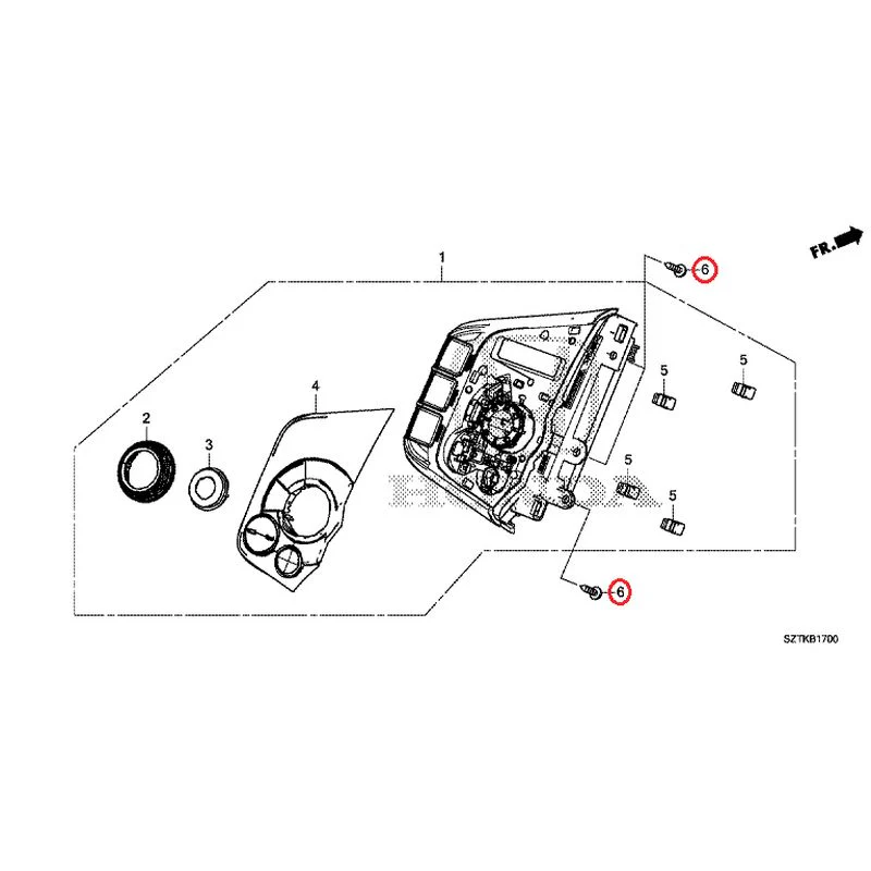 [NEW] JDM HONDA CR-Z ZF2 2014 Auto Air Conditioner Control GENUINE OEM - Image 6