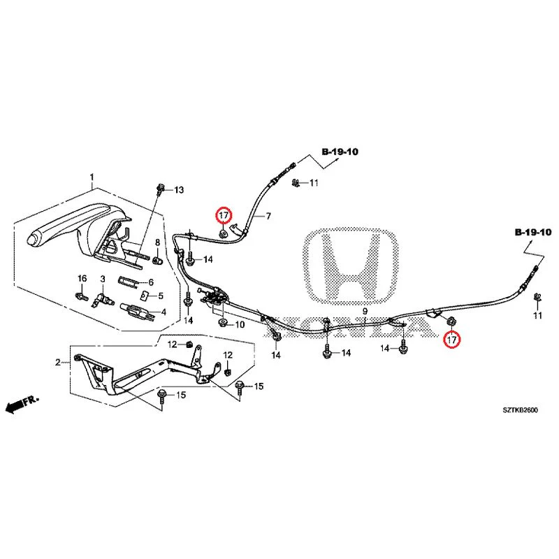 [NEW] JDM HONDA CR-Z ZF2 2014 Parking Brake GENUINE OEM - Image 18