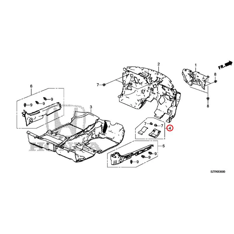 [NEW] JDM HONDA CR-Z ZF2 2014 Floor Mat GENUINE OEM - Image 6