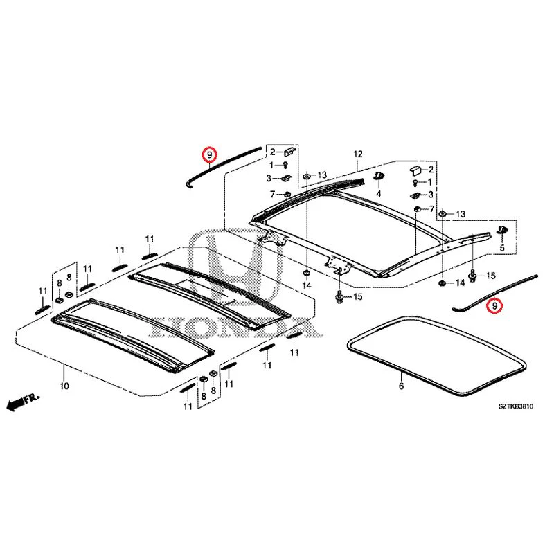 [NEW] JDM HONDA CR-Z ZF2 2014 Sunshade GENUINE OEM - Image 10