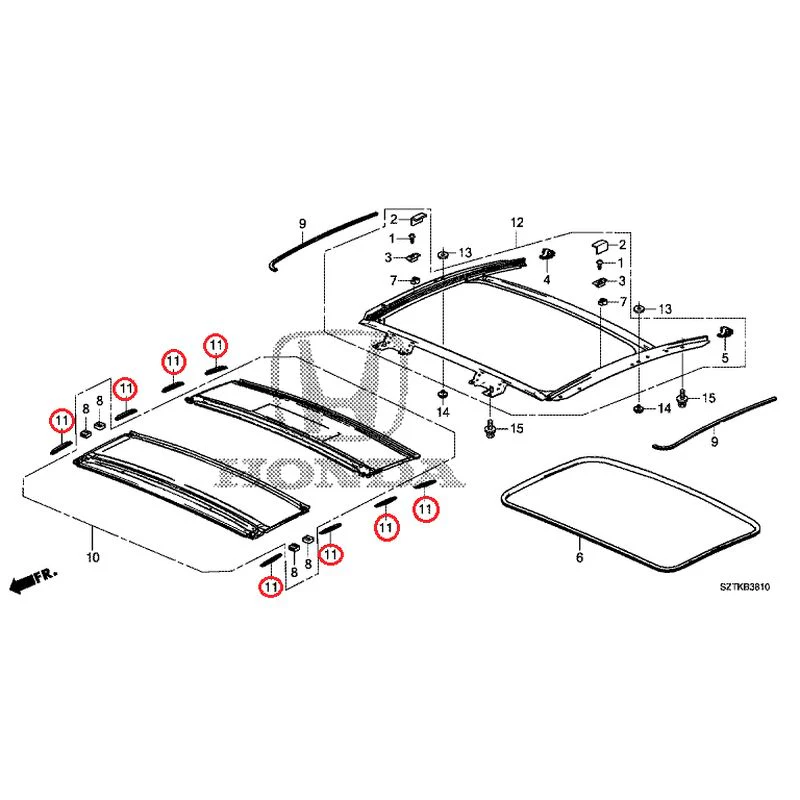 [NEW] JDM HONDA CR-Z ZF2 2014 Sunshade GENUINE OEM - Image 12