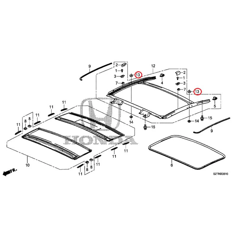 [NEW] JDM HONDA CR-Z ZF2 2014 Sunshade GENUINE OEM - Image 14