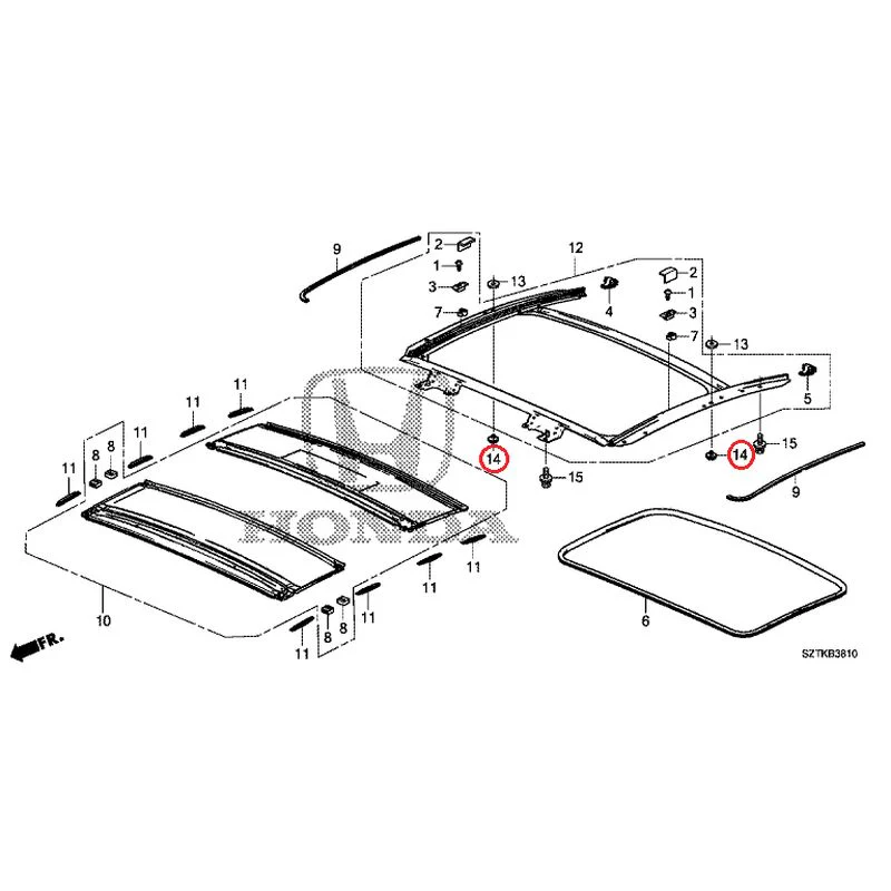[NEW] JDM HONDA CR-Z ZF2 2014 Sunshade GENUINE OEM - Image 15