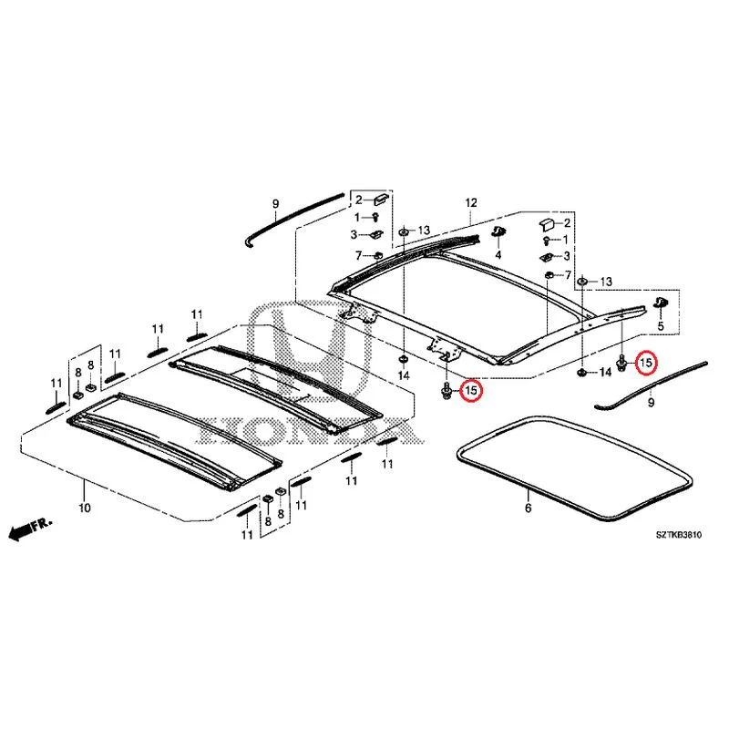 [NEW] JDM HONDA CR-Z ZF2 2014 Sunshade GENUINE OEM - Image 16