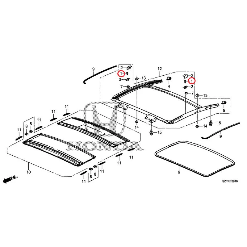 [NEW] JDM HONDA CR-Z ZF2 2014 Sunshade GENUINE OEM - Image 2