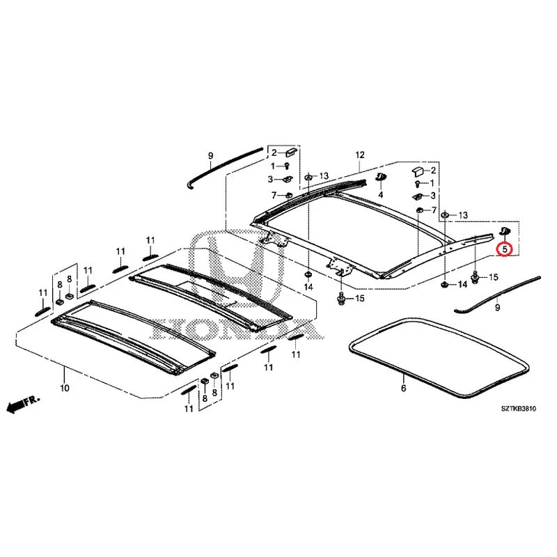 [NEW] JDM HONDA CR-Z ZF2 2014 Sunshade GENUINE OEM - Image 6