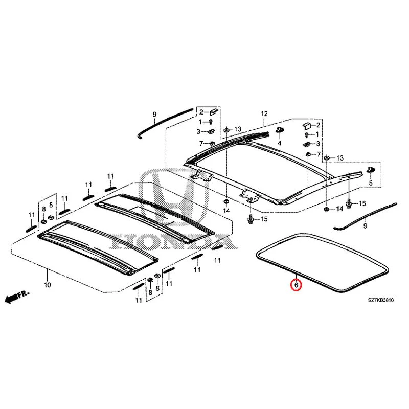 [NEW] JDM HONDA CR-Z ZF2 2014 Sunshade GENUINE OEM - Image 7