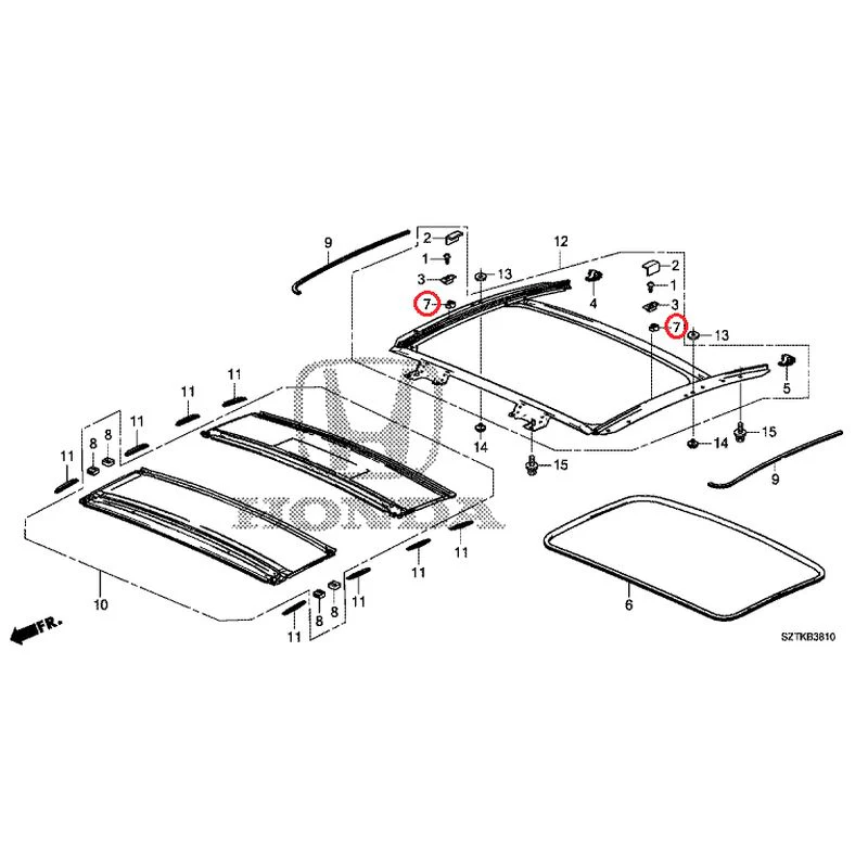 [NEW] JDM HONDA CR-Z ZF2 2014 Sunshade GENUINE OEM - Image 8