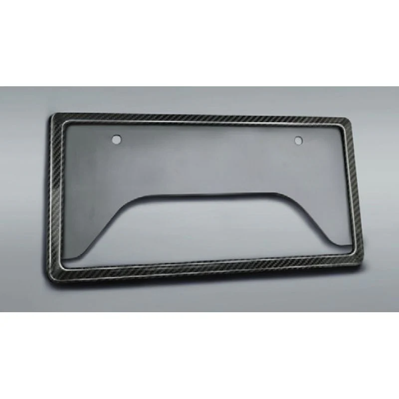[NEW] JDM Toyota Alphard 4# GR Carbon Number Plate Frame Genuine OEM - Image 4