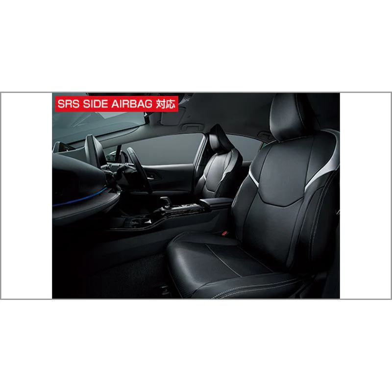 [NEW] JDM Toyota Prius 6# Leather-look Seat Covers Genuine OEM - Image 4