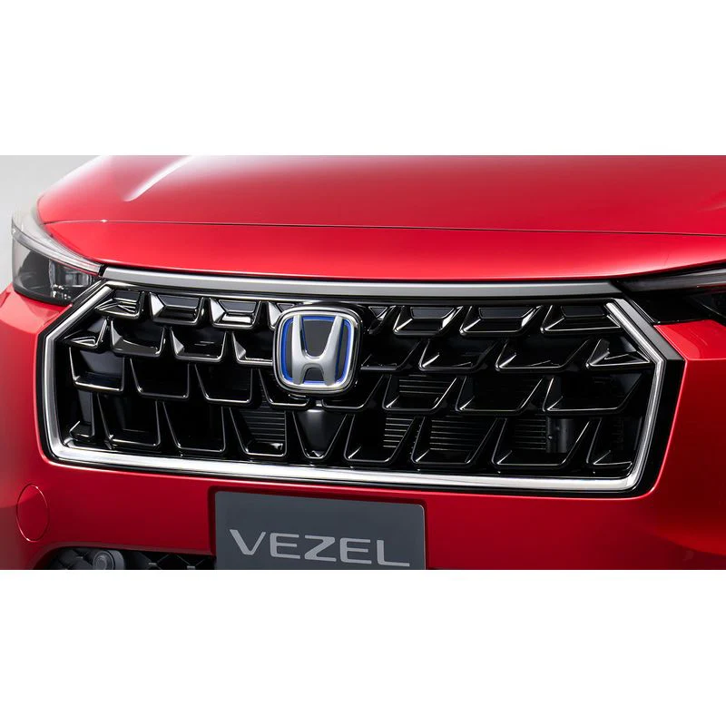 [NEW] JDM Honda VEZEL RV Front Grille Berlina Black x Chrome Plating Genuine OEM - Image 3