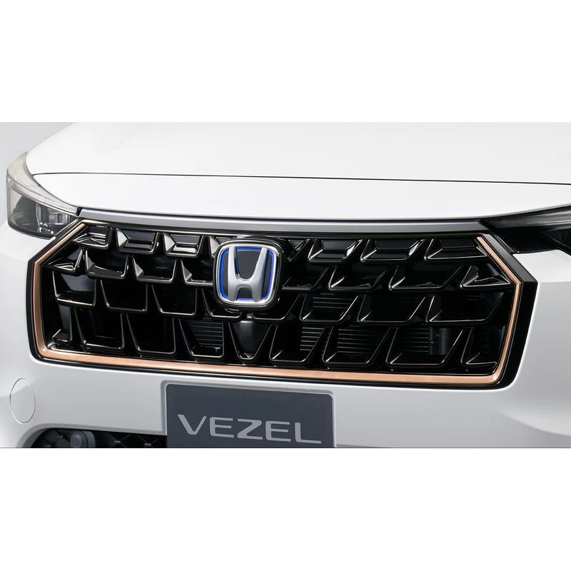 [NEW] JDM Honda VEZEL RV Front Grille Berlina Black x Glossy Copper Metallic OEM - Image 2